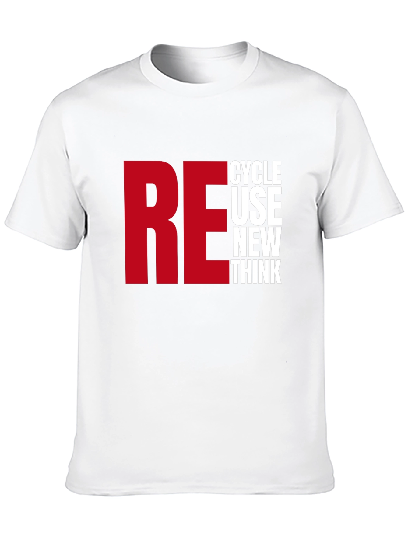 Recycle Reuse Renew Think T-Shirt