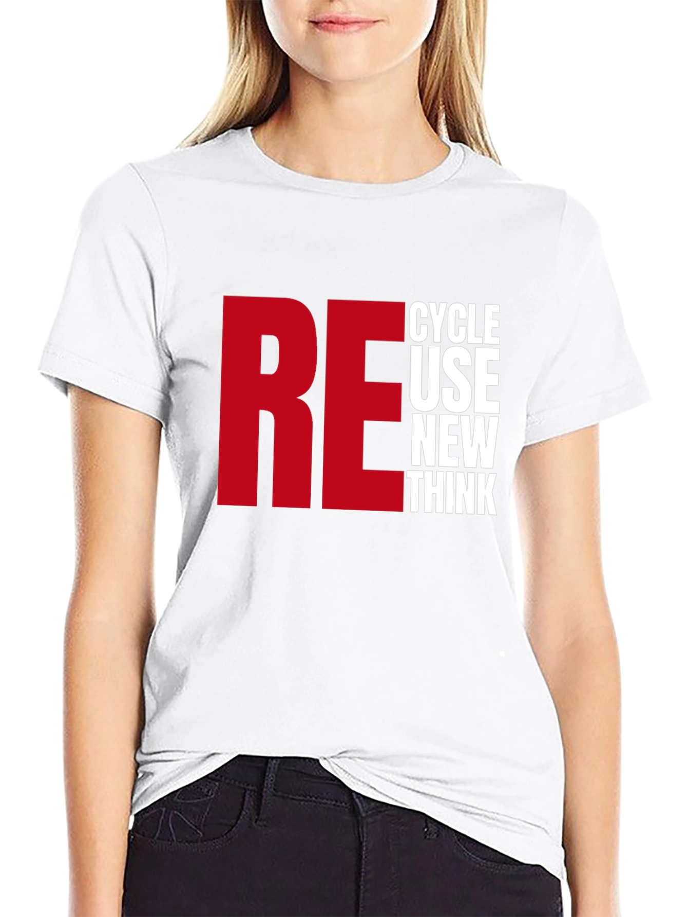Recycle Reuse Renew Think T-Shirt