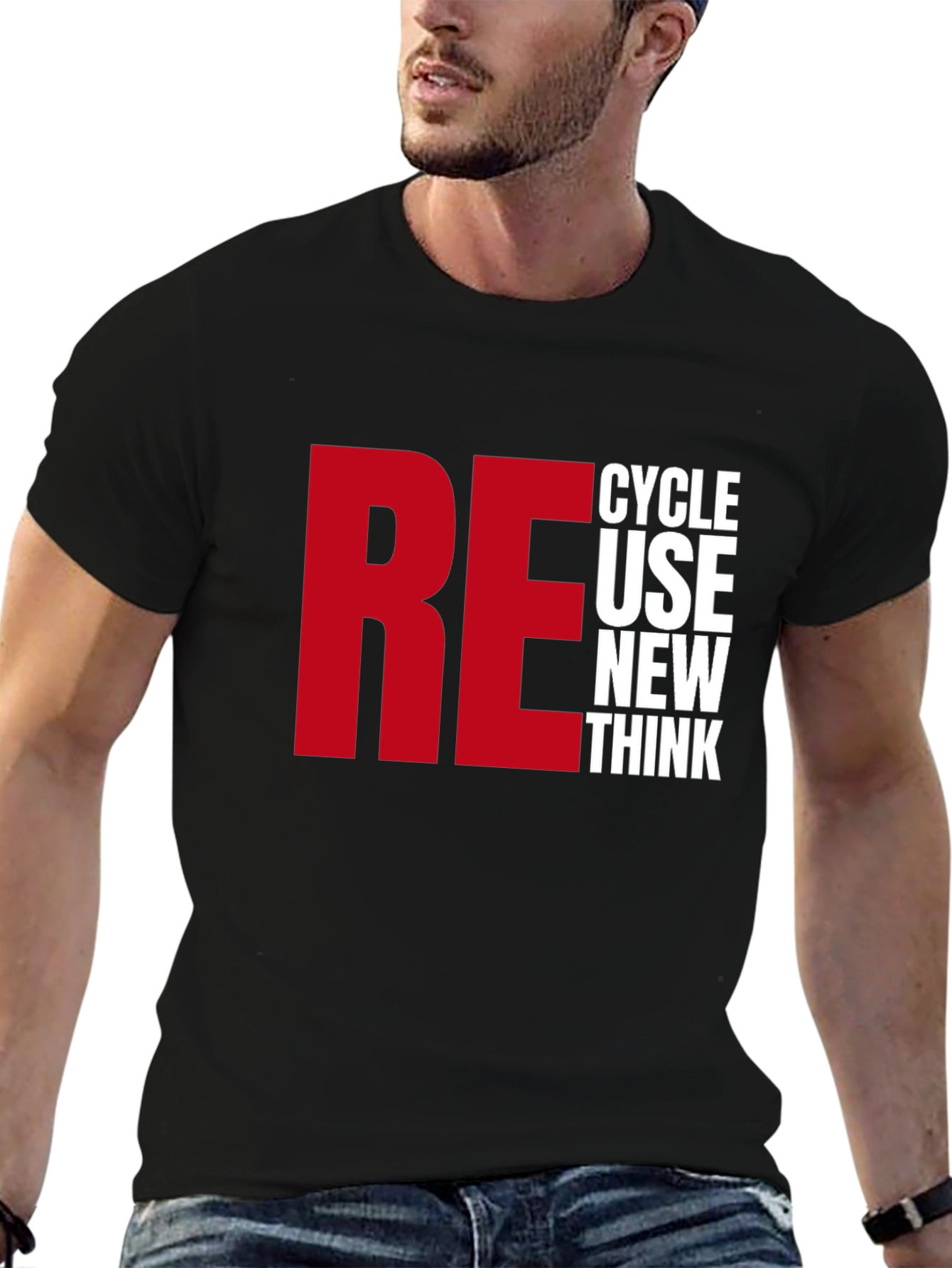 Recycle Reuse Renew Think T-Shirt