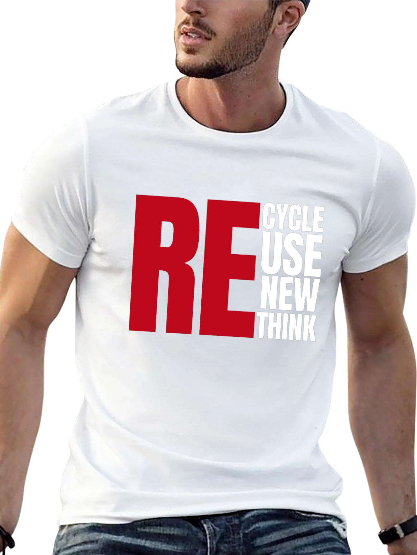 Recycle Reuse Renew Think T-Shirt