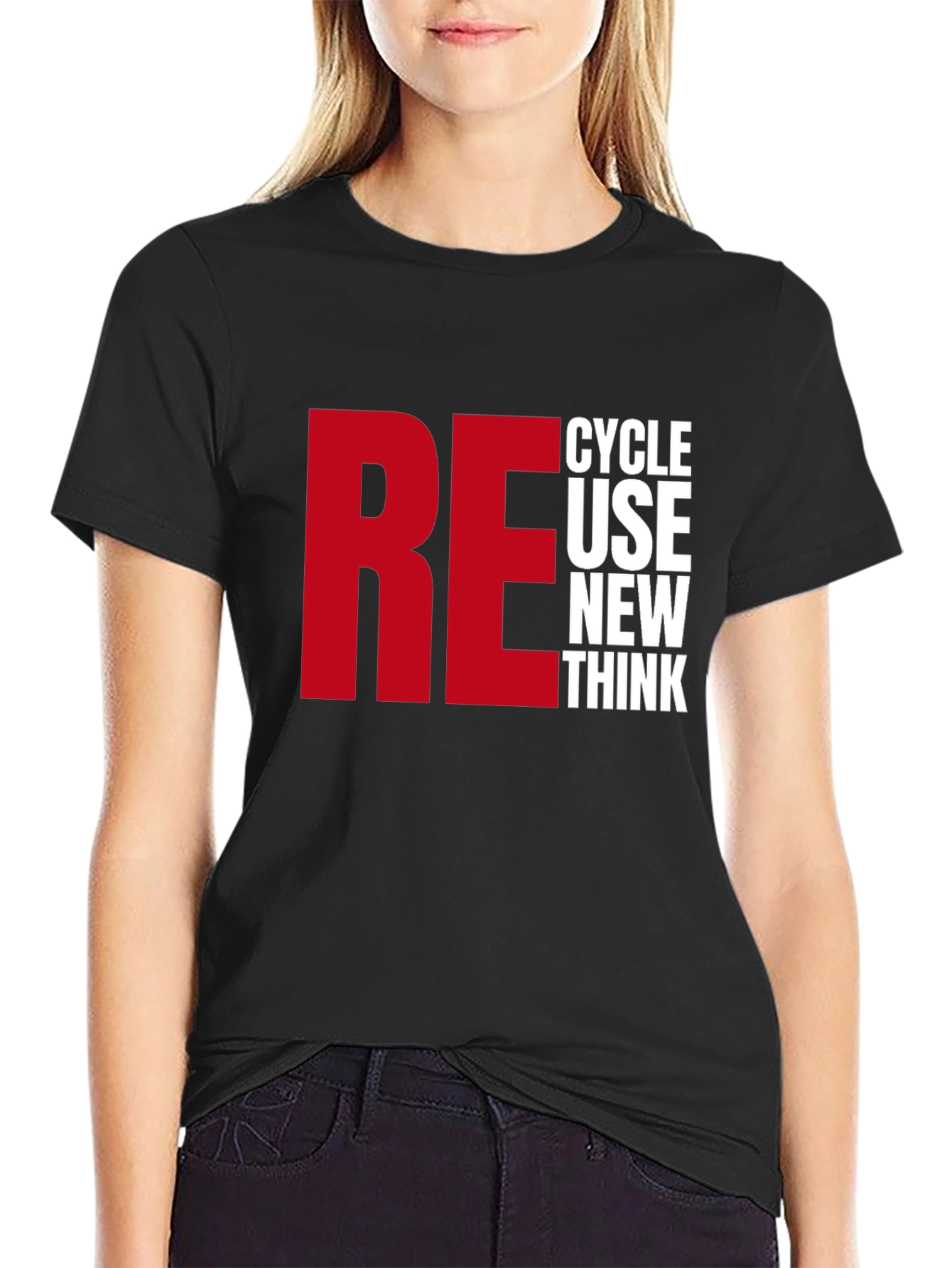 Recycle Reuse Renew Think T-Shirt