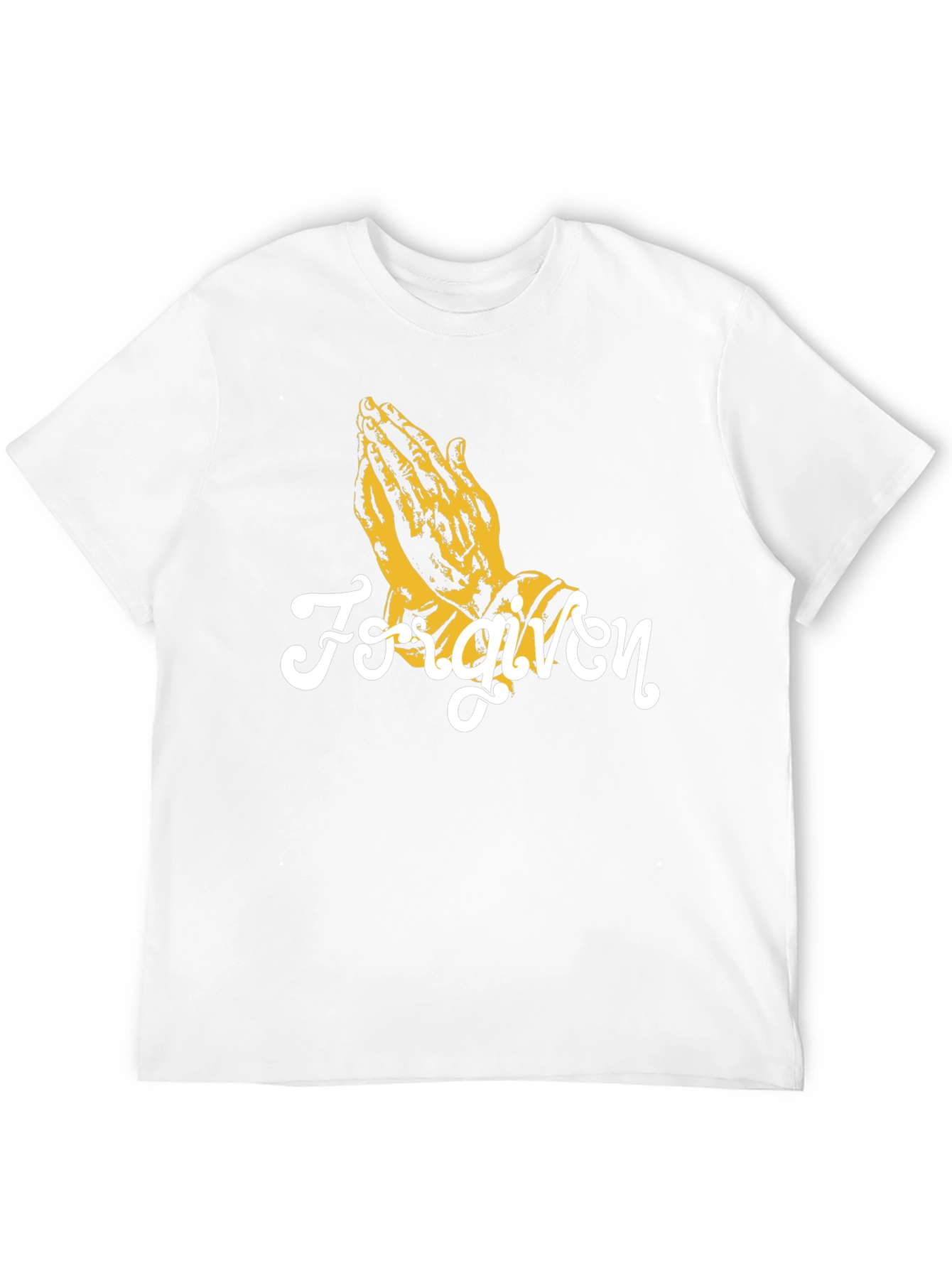 Forgiven Praying Hands Graphic T-Shirt