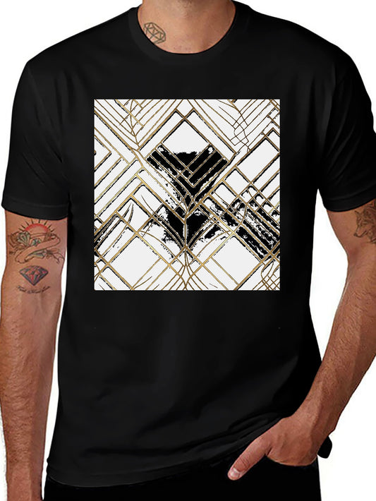 Abstract Geometric Art T-Shirt