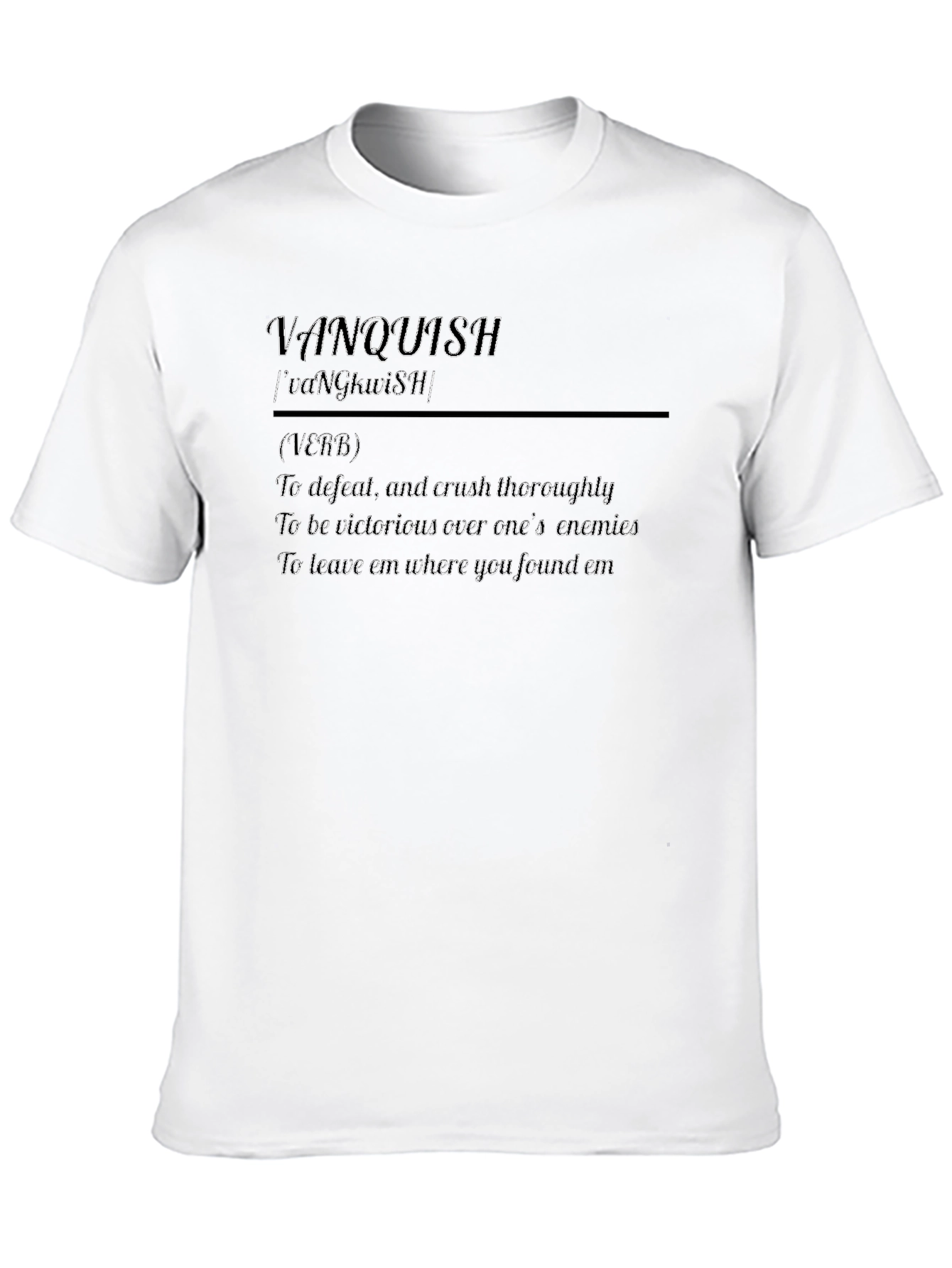 Vanquish Definition Graphic T-Shirt