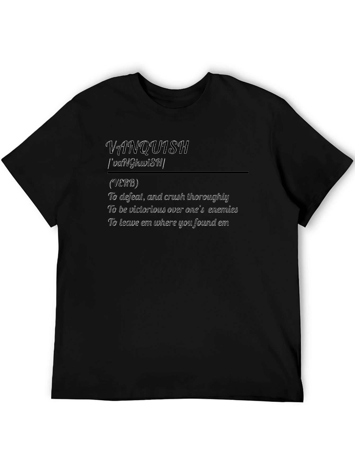 Vanquish Definition Graphic T-Shirt