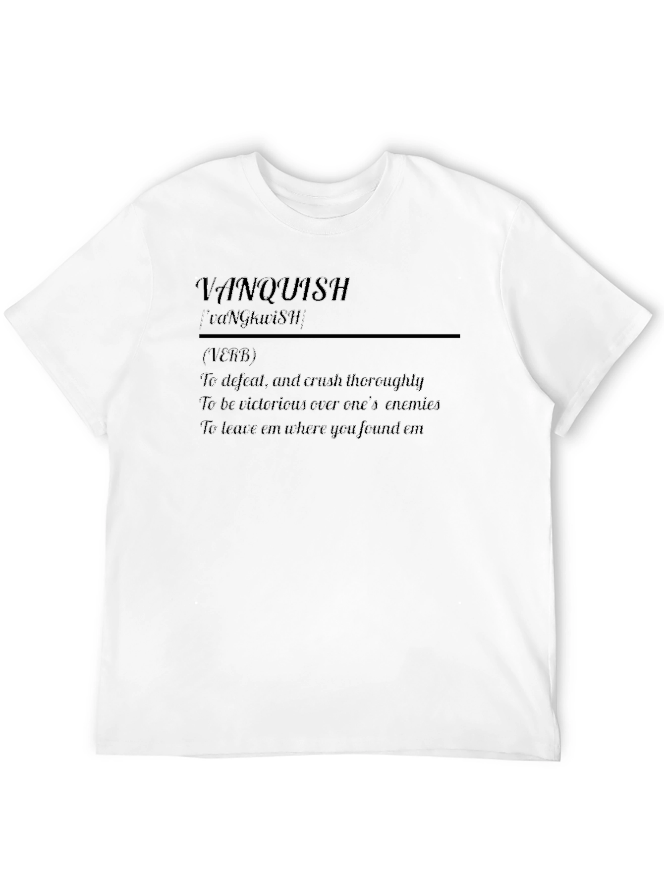 Vanquish Definition Graphic T-Shirt