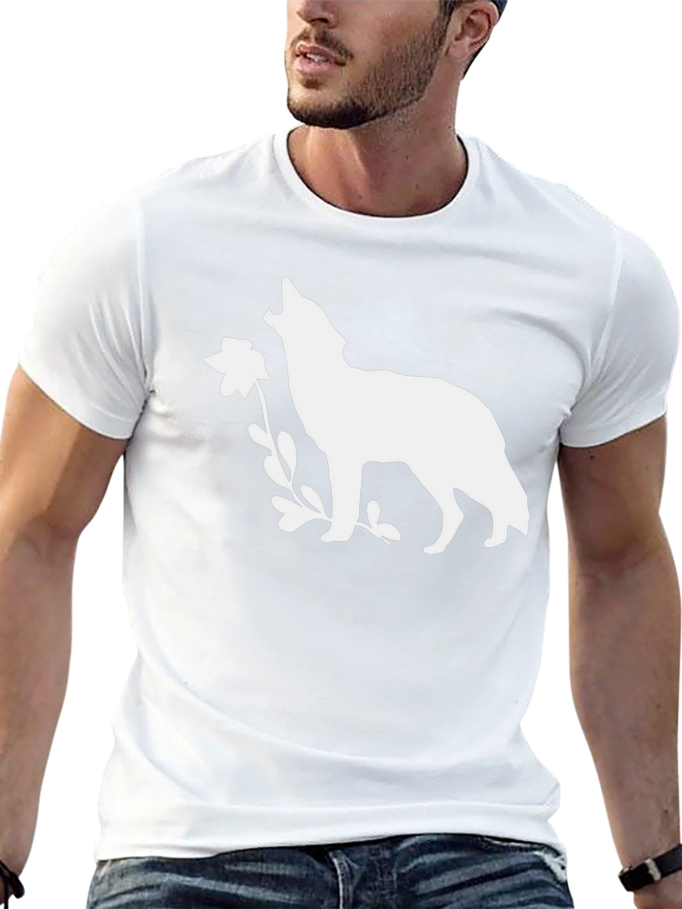 Wolf Flower T-Shirt