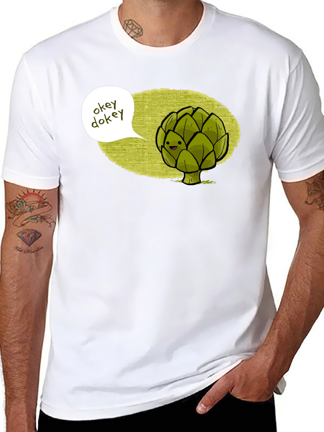 Okey Dokey Artichoke Graphic Tee