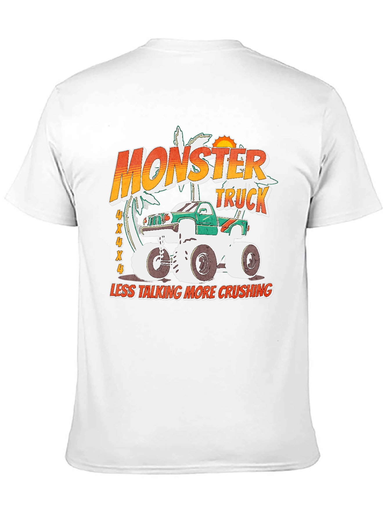 Monster Truck Graphic Tee - Crushing It!