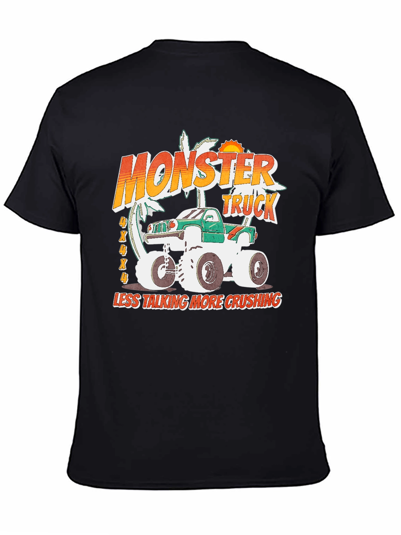 Monster Truck Graphic Tee - Crushing It!