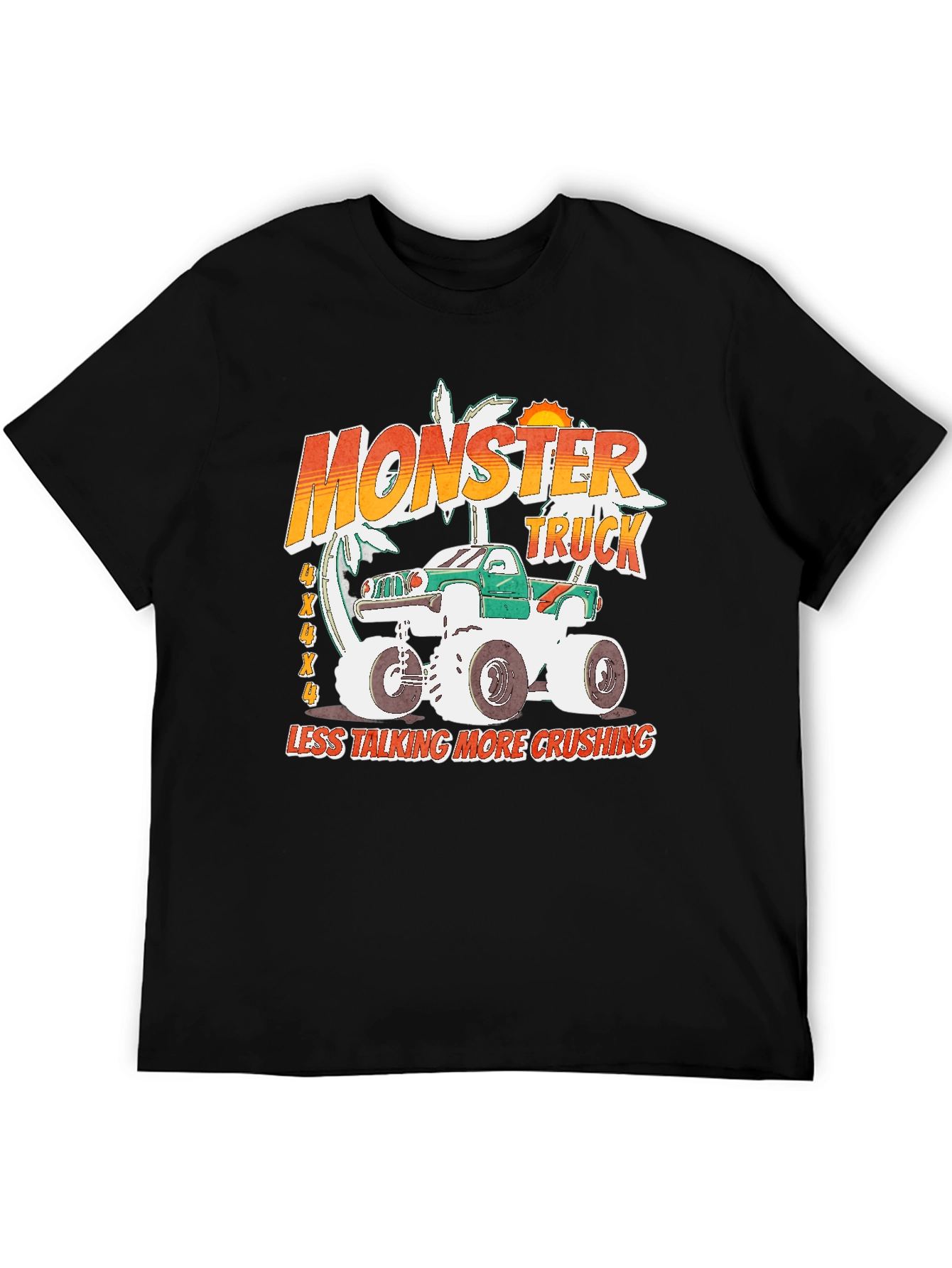 Monster Truck Graphic Tee - Crushing It!