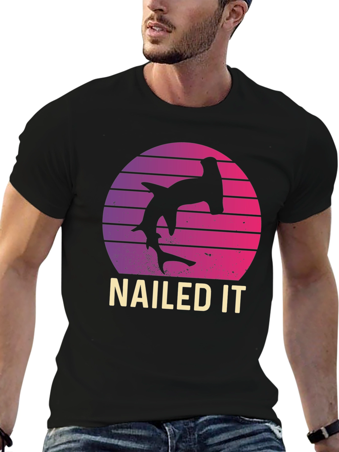 Nailed It Hammerhead Shark T-Shirt