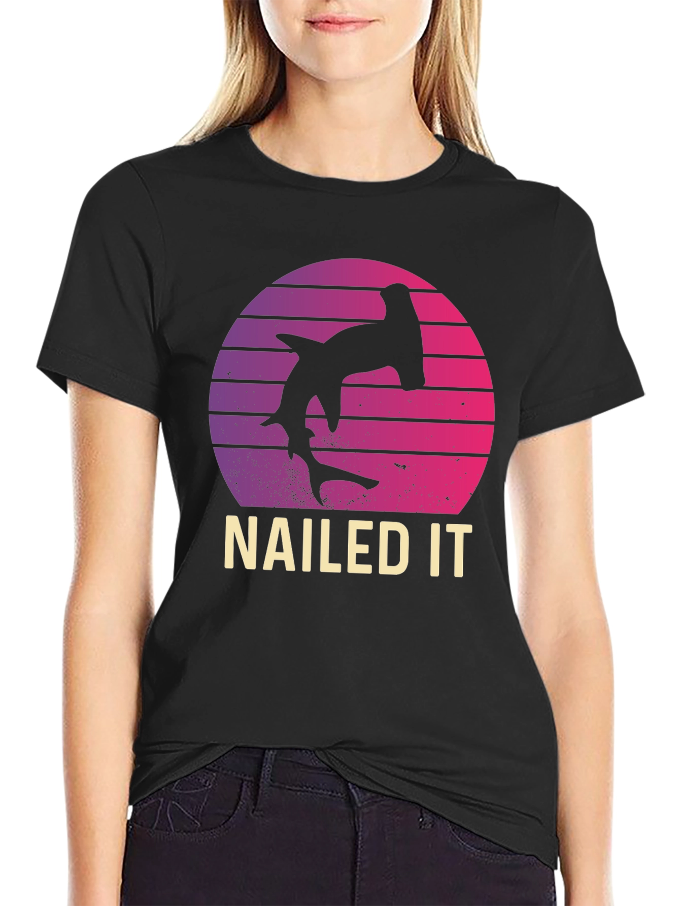 Nailed It Hammerhead Shark T-Shirt