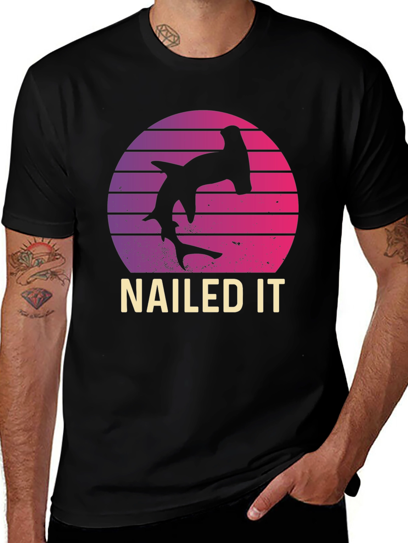 Nailed It Hammerhead Shark T-Shirt