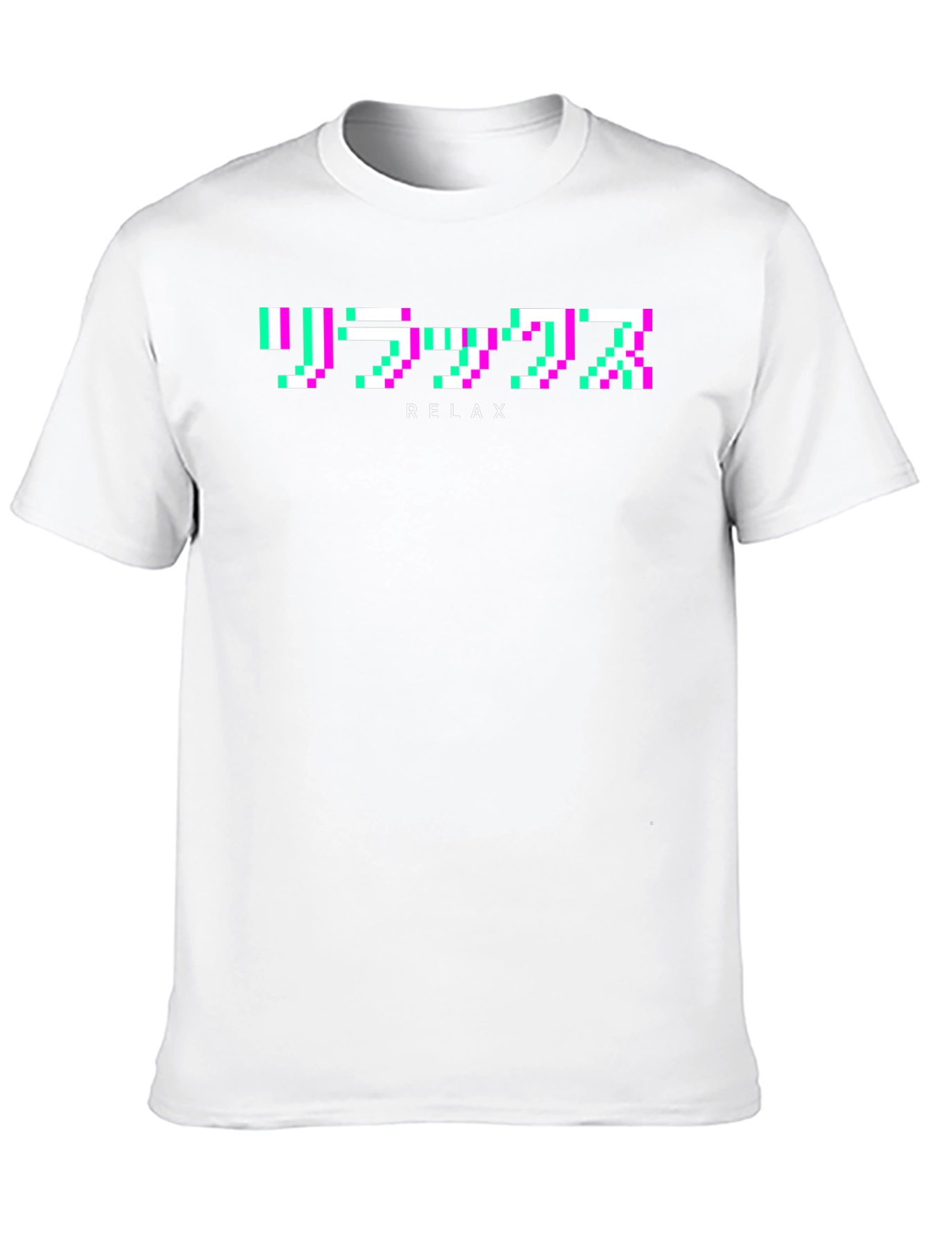 Relax T-Shirt - Japanese Pixel Art Style