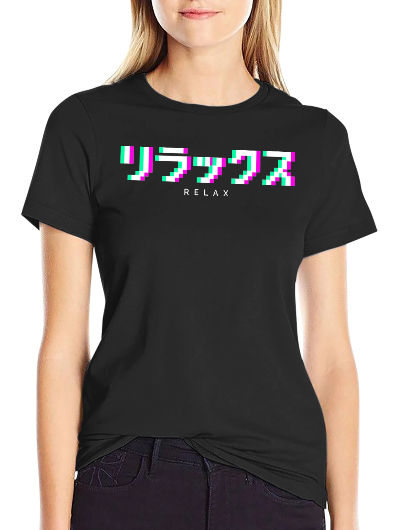 Relax T-Shirt - Japanese Pixel Art Style