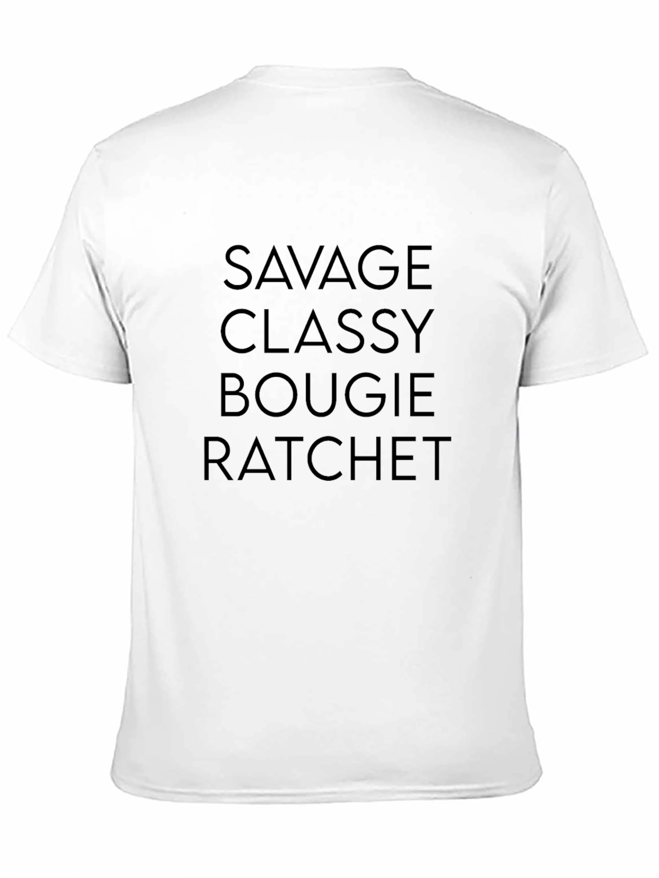 Savage Classy Bougie Ratchet Graphic Tee - Black