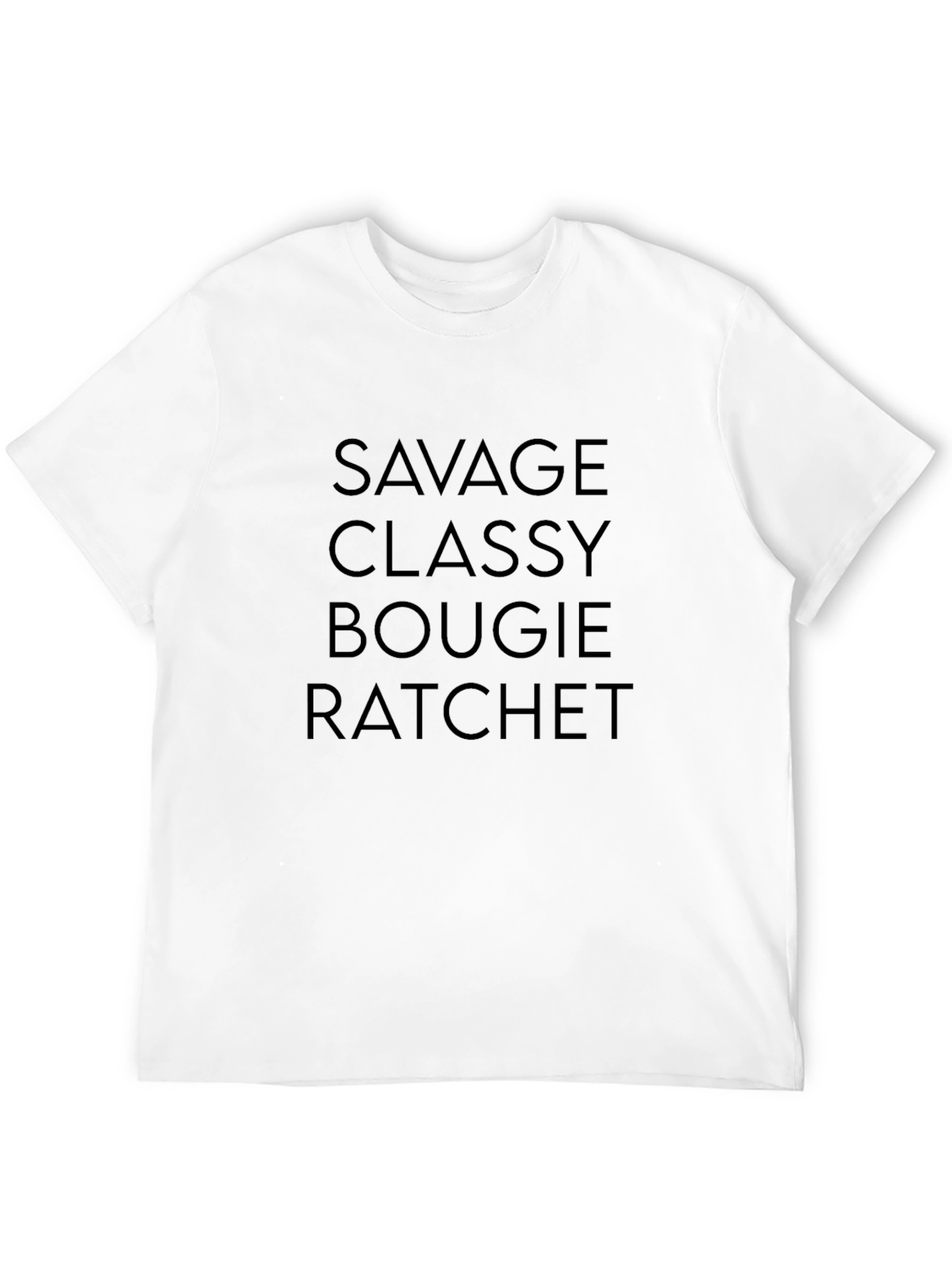 Savage Classy Bougie Ratchet Graphic Tee - Black