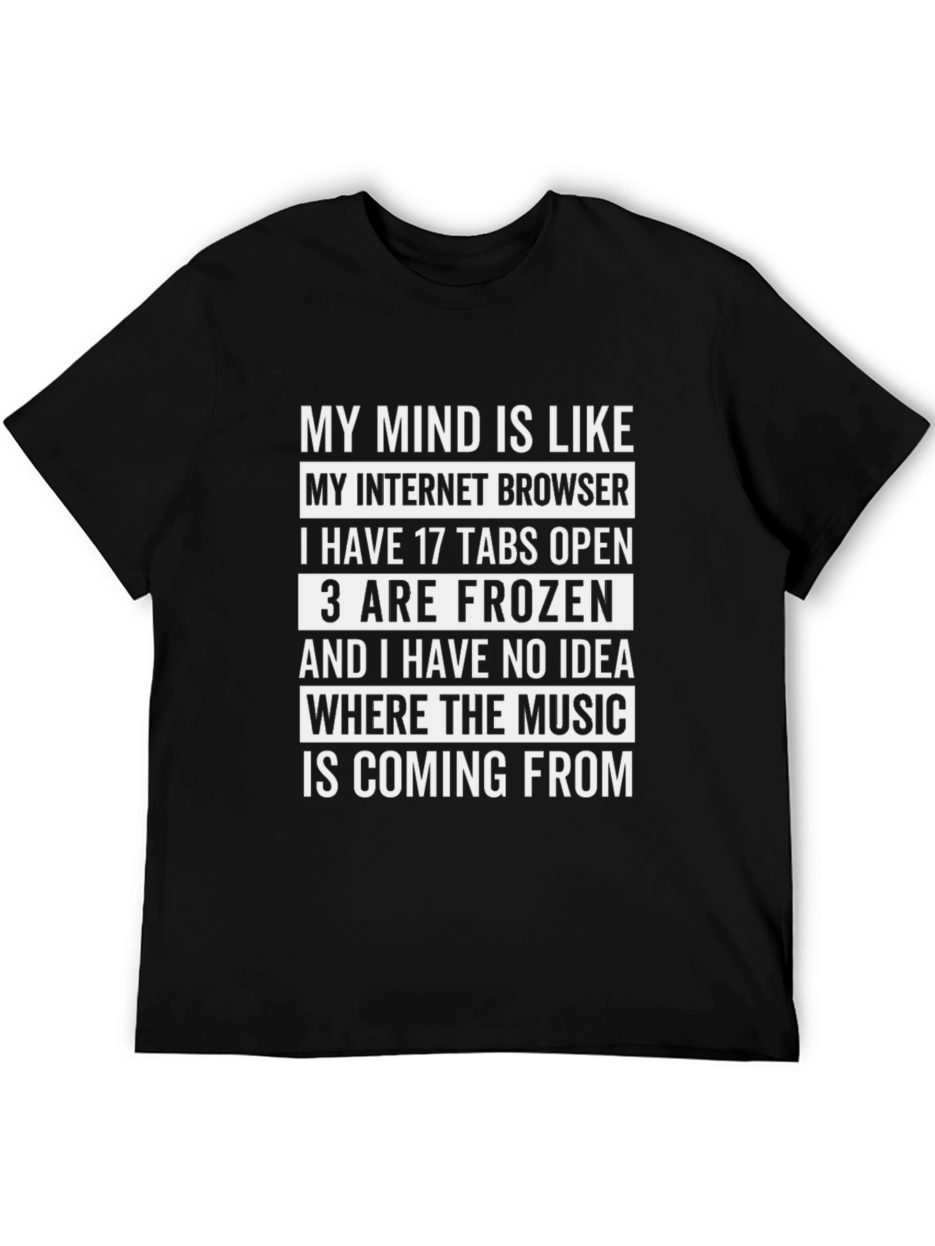 Funny Internet Browser Mind T-Shirt