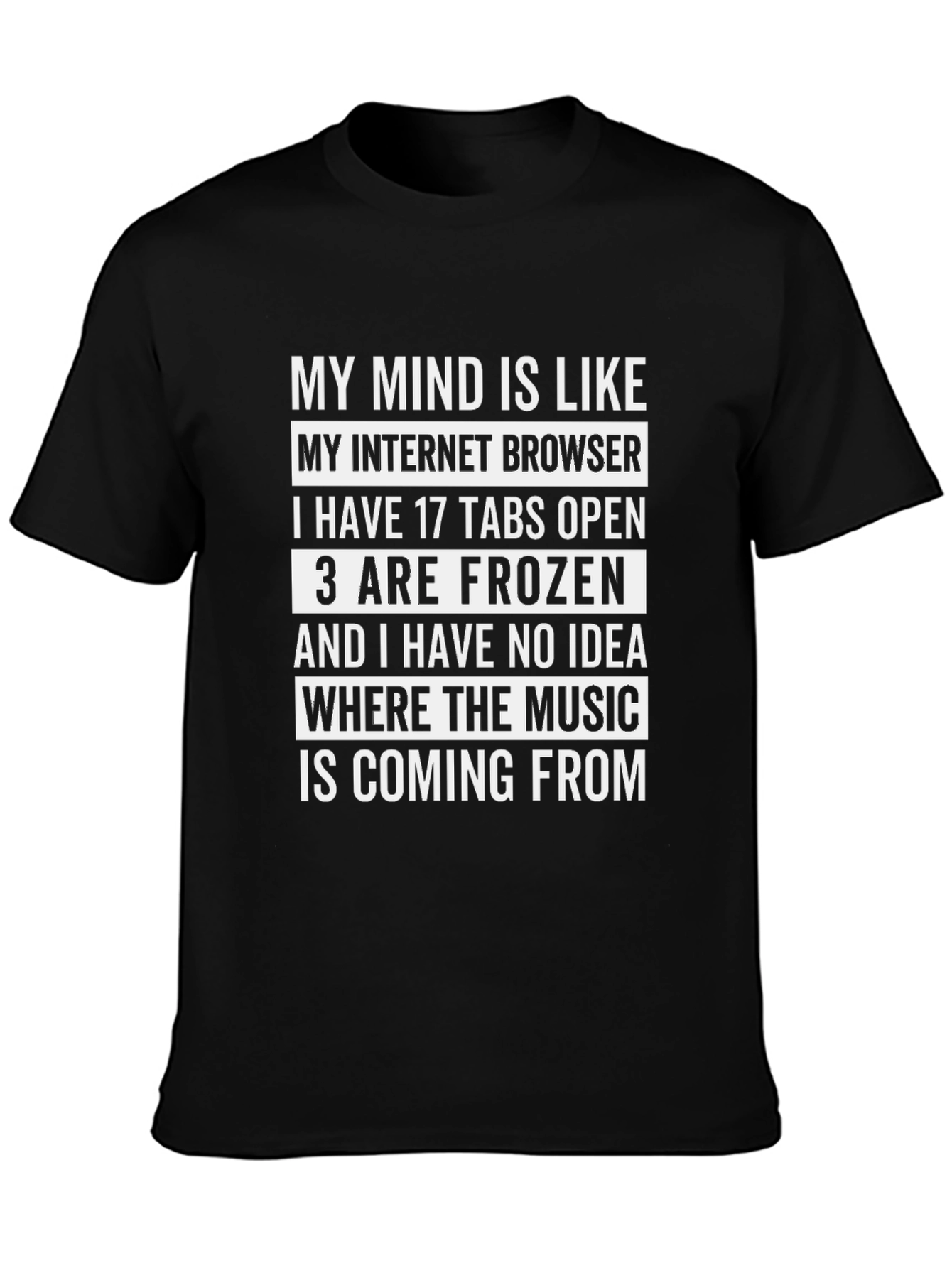 Funny Internet Browser Mind T-Shirt