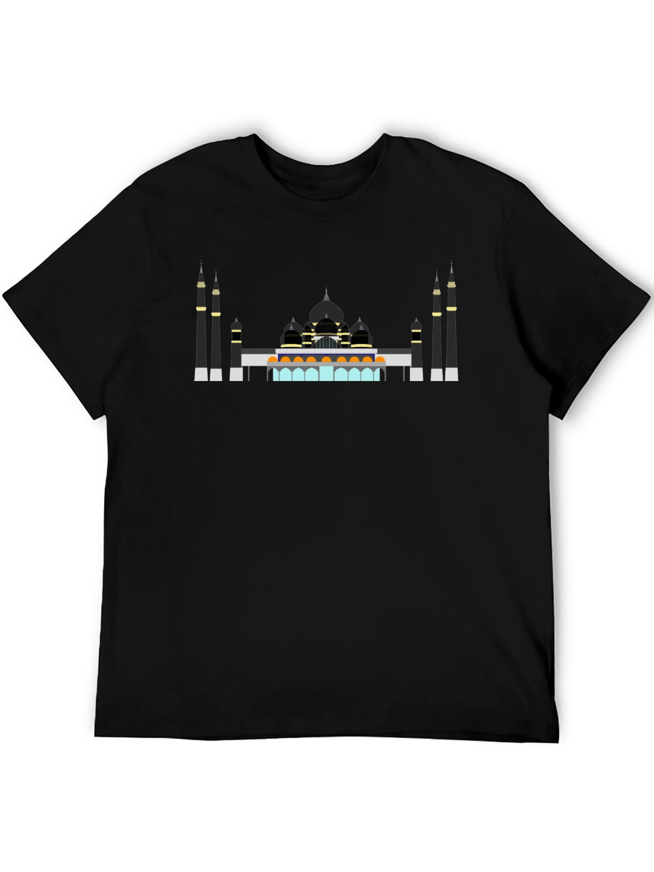 Architectural Graphic Tee - Minimalist Style