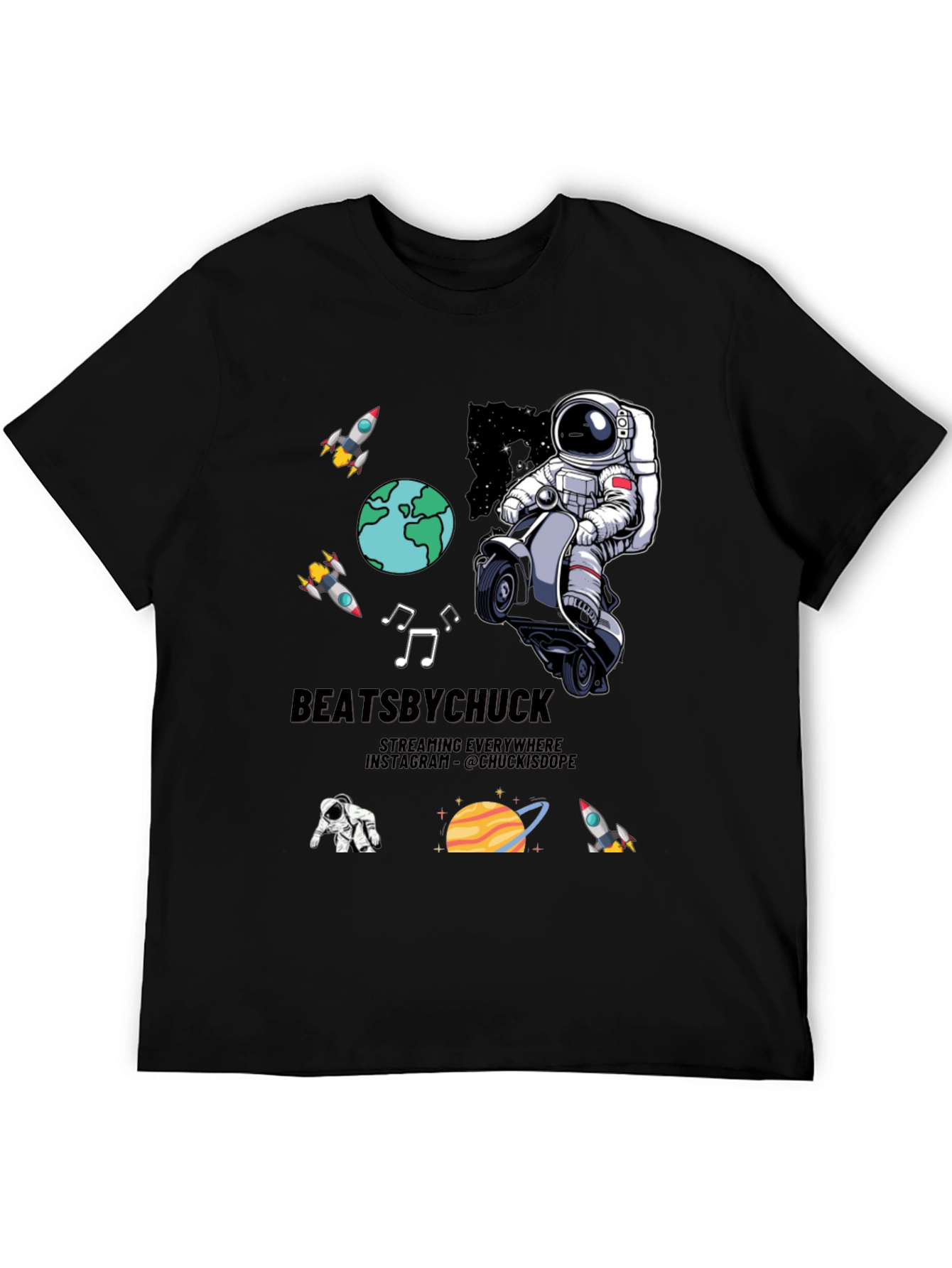 BeatsByChuck Space Graphic T-Shirt
