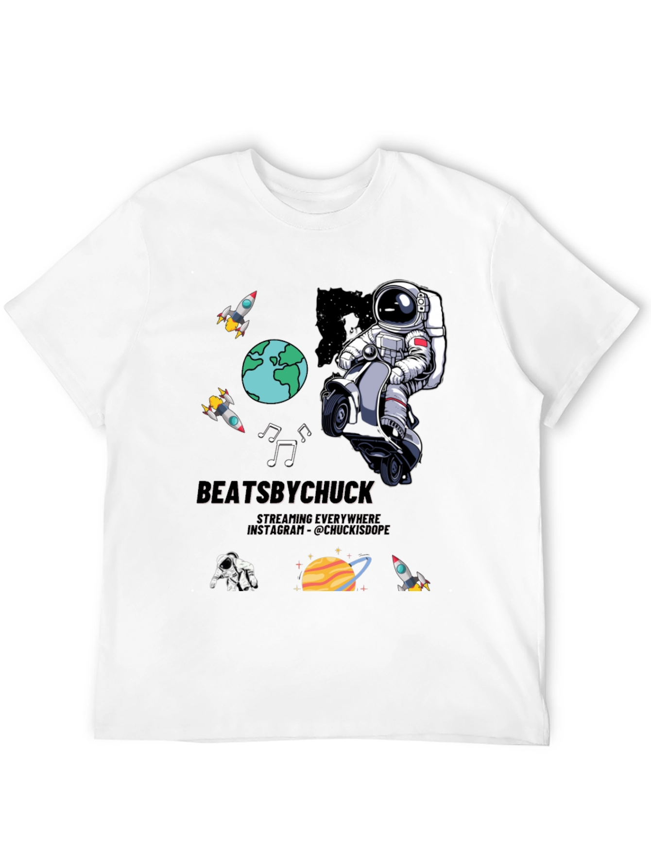 BeatsByChuck Space Graphic T-Shirt