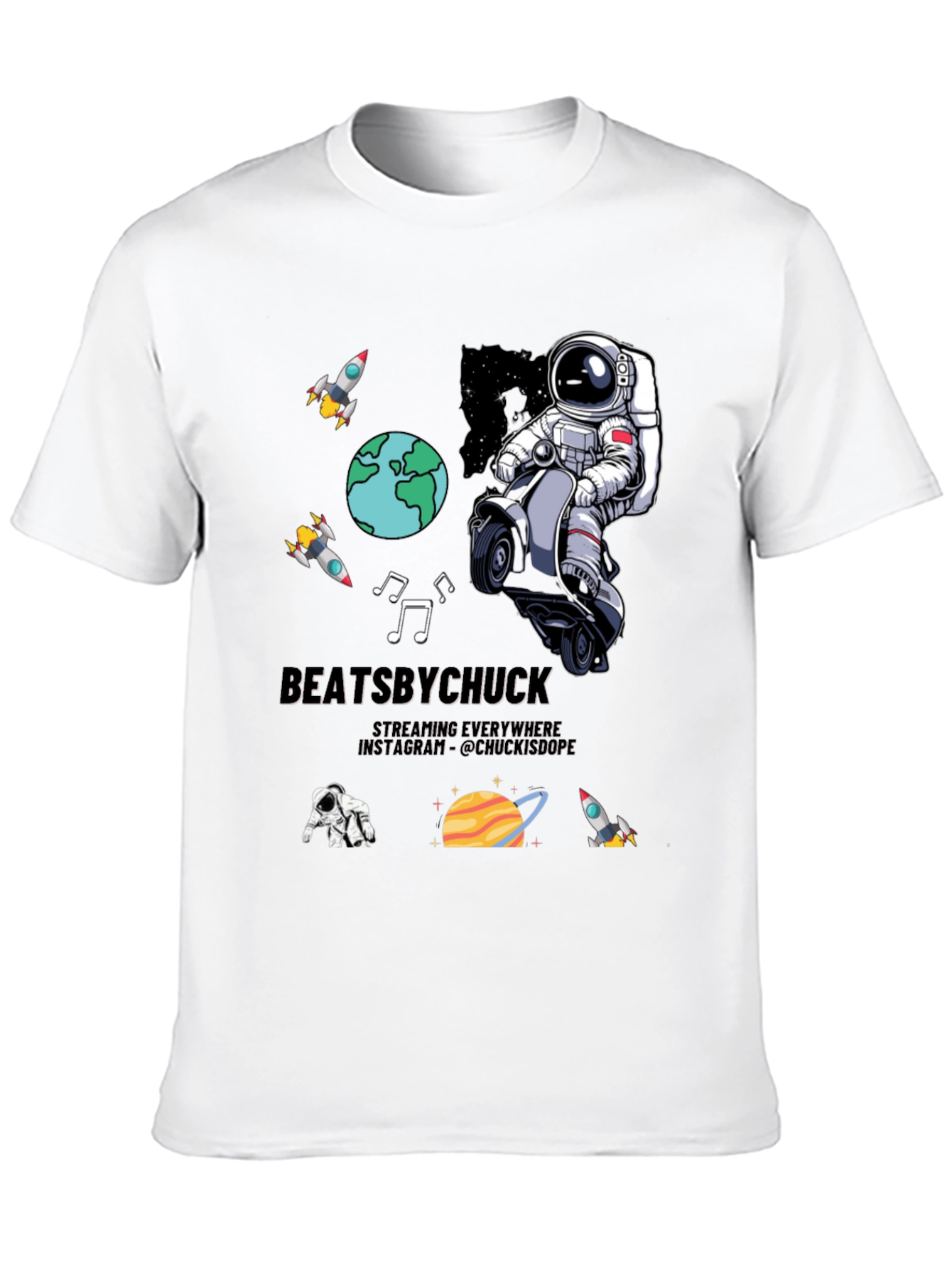 BeatsByChuck Space Graphic T-Shirt