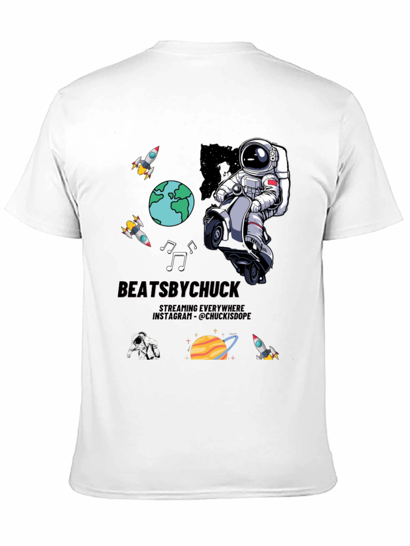 BeatsByChuck Space Graphic T-Shirt