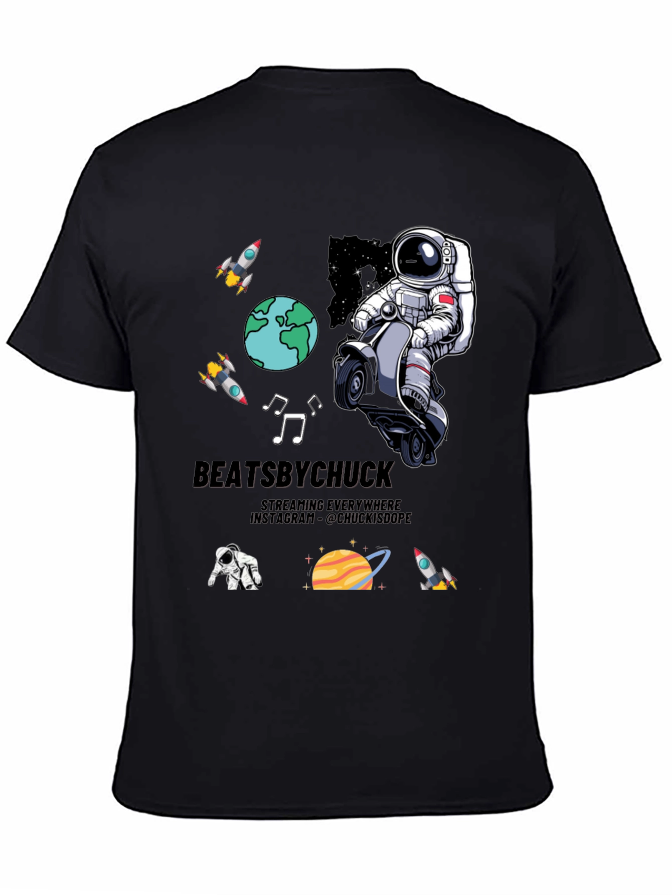BeatsByChuck Space Graphic T-Shirt