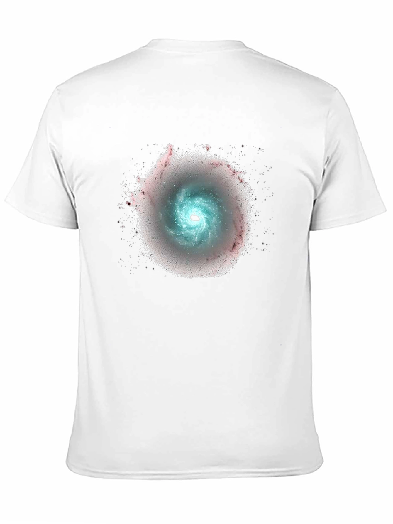 Galaxy Swirl Graphic Black T-Shirt