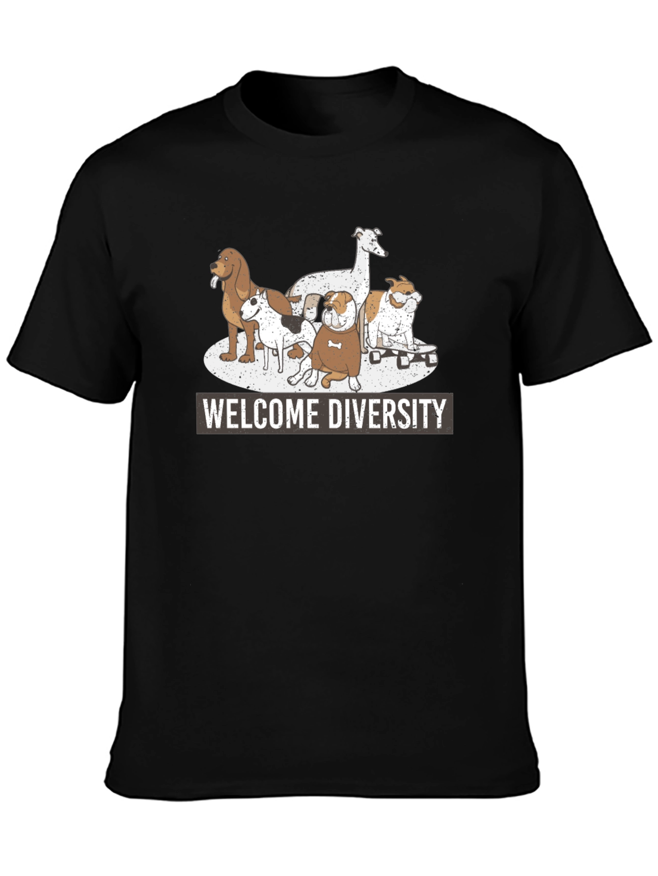 Welcome Diversity Graphic T-Shirt