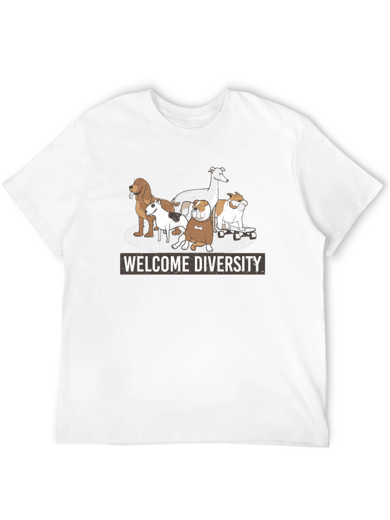 Welcome Diversity Graphic T-Shirt