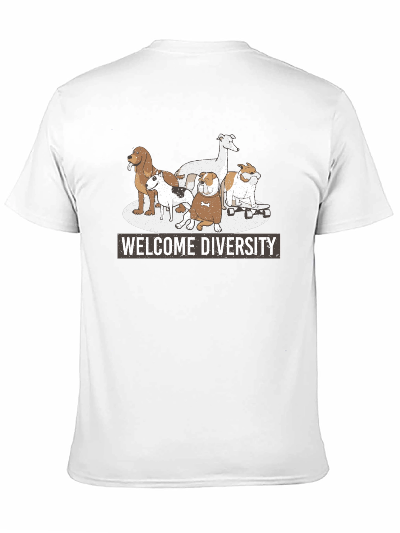 Welcome Diversity Graphic T-Shirt