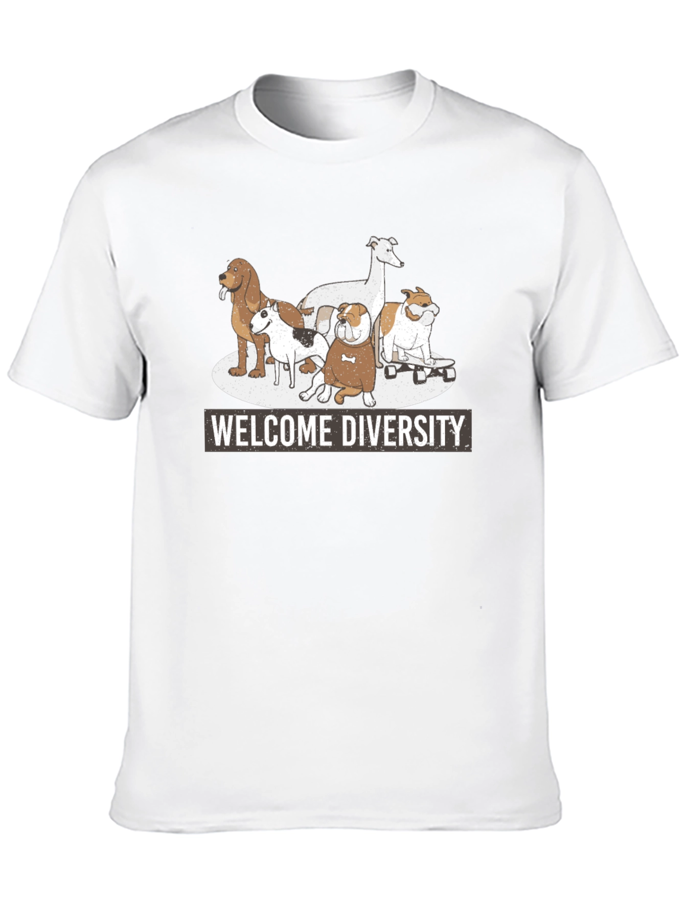 Welcome Diversity Graphic T-Shirt