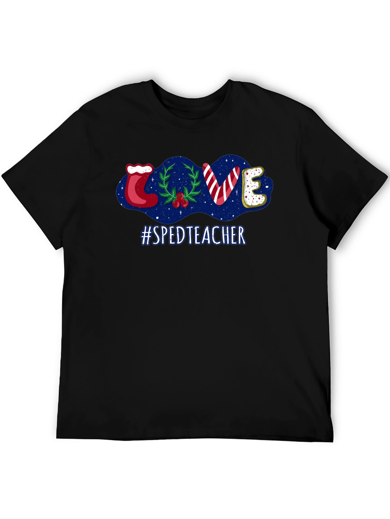SPED Teacher Christmas Love T-Shirt