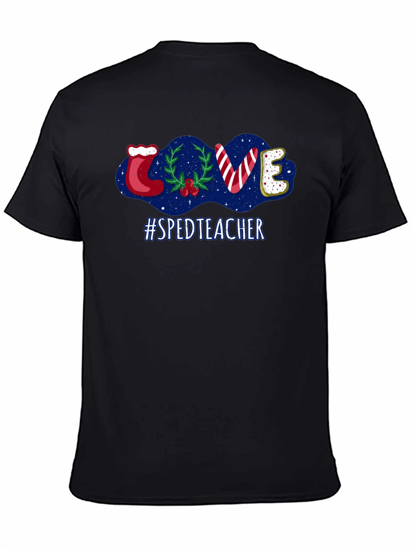 SPED Teacher Christmas Love T-Shirt