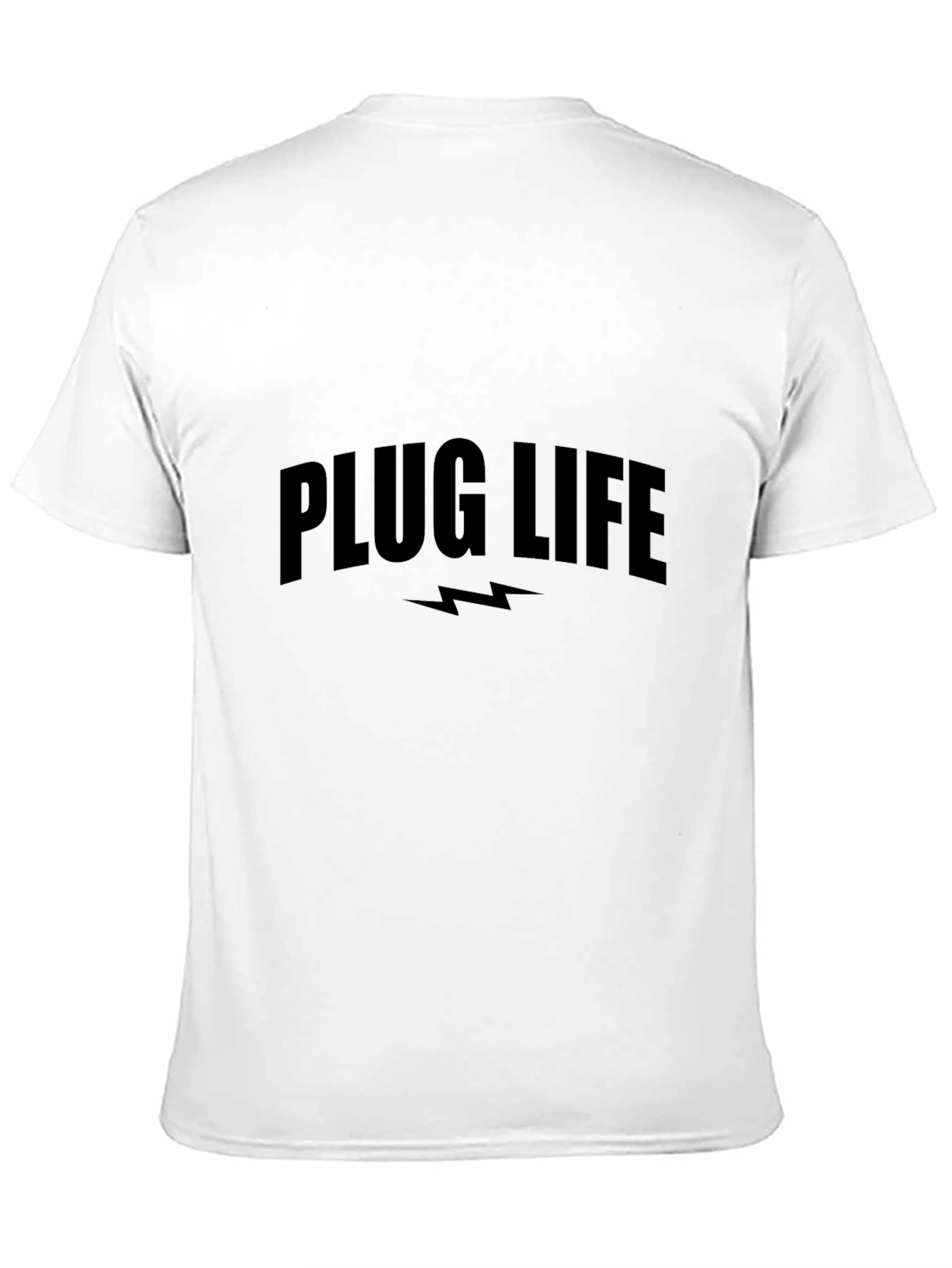 Plug Life Black Graphic Tee