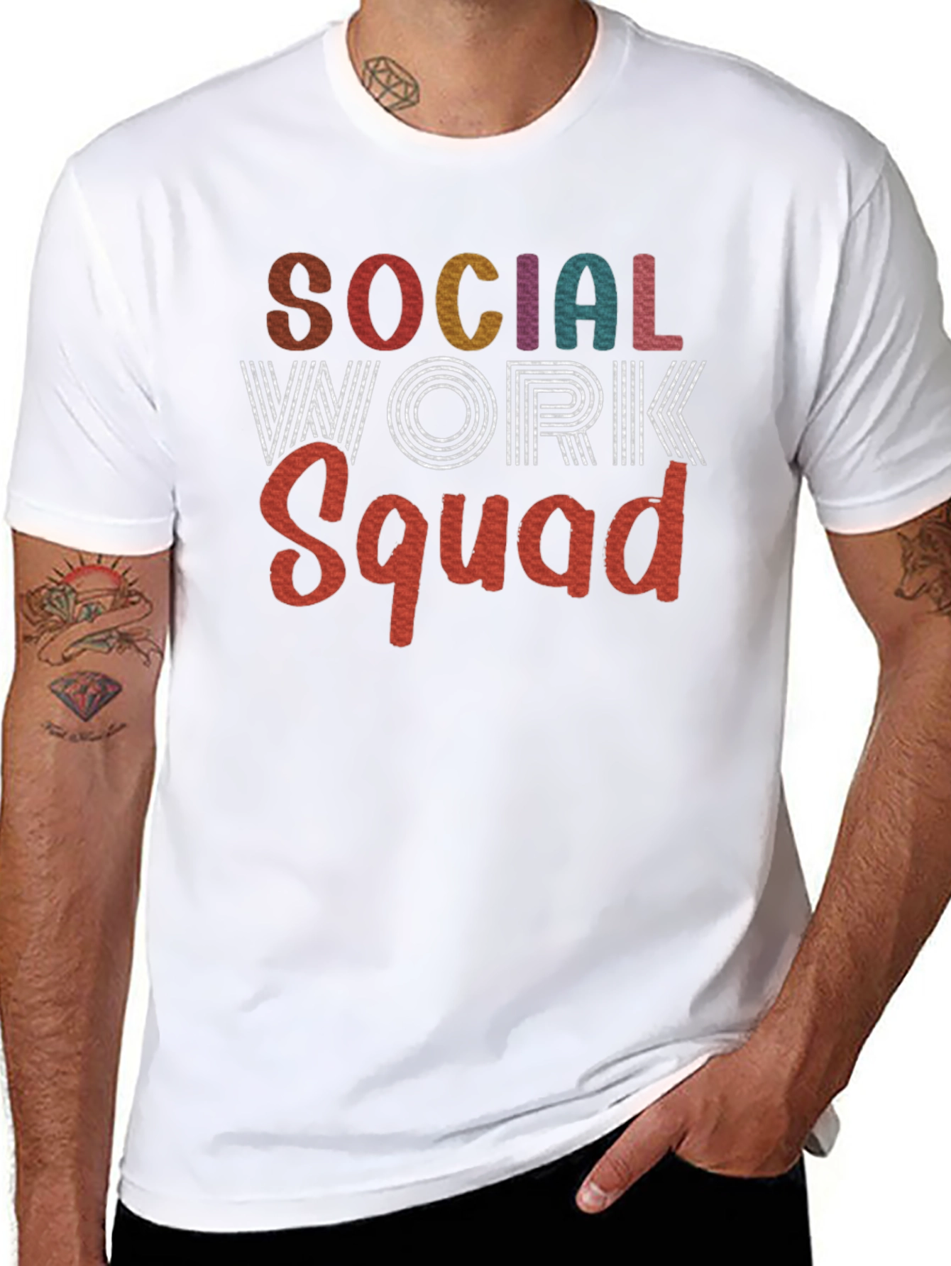 Social Work Squad Graphic Tee