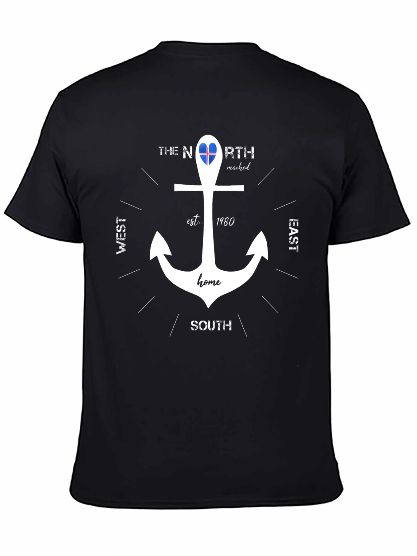 Nautical Anchor T-Shirt - Iceland Edition