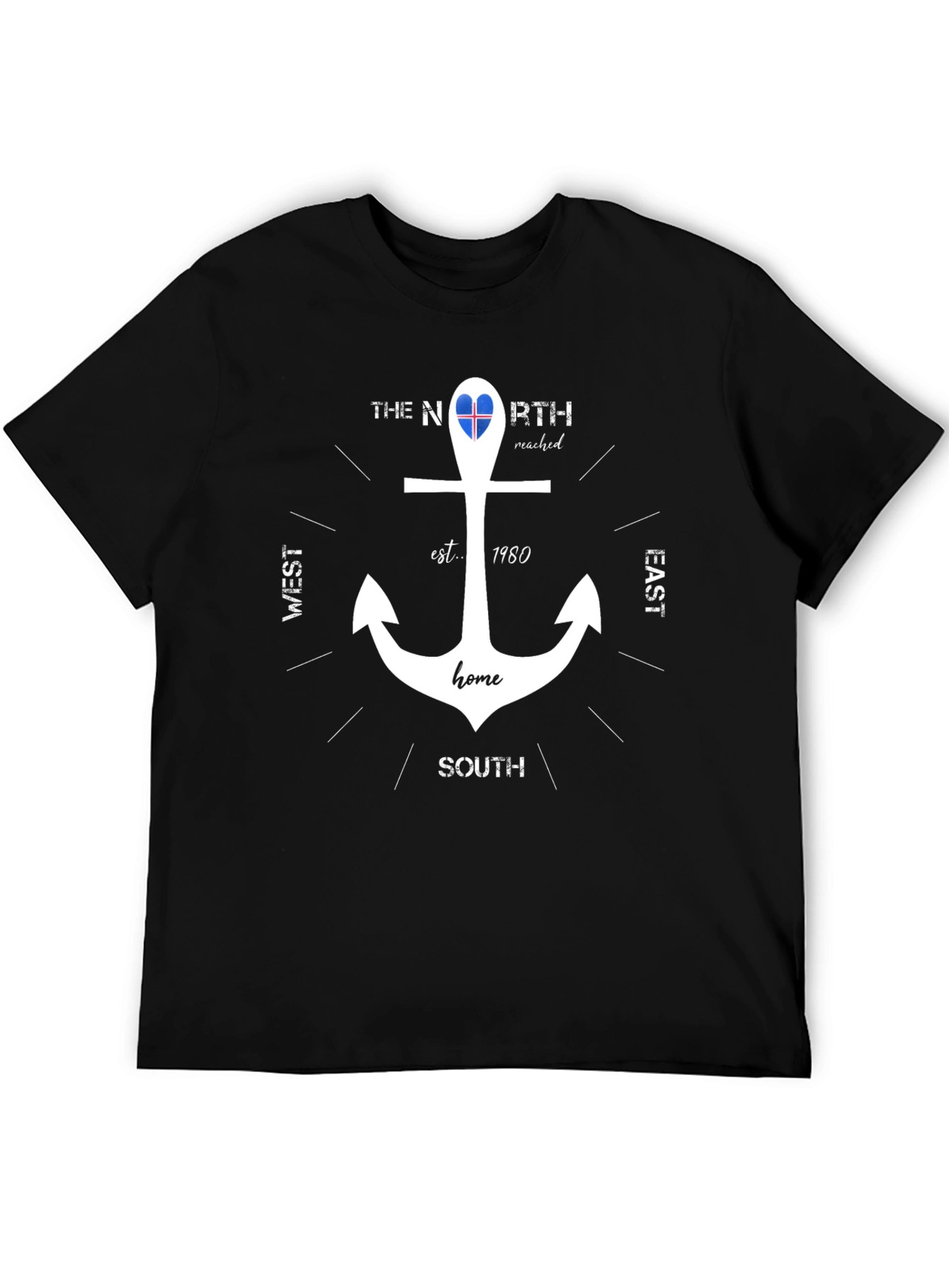 Nautical Anchor T-Shirt - Iceland Edition