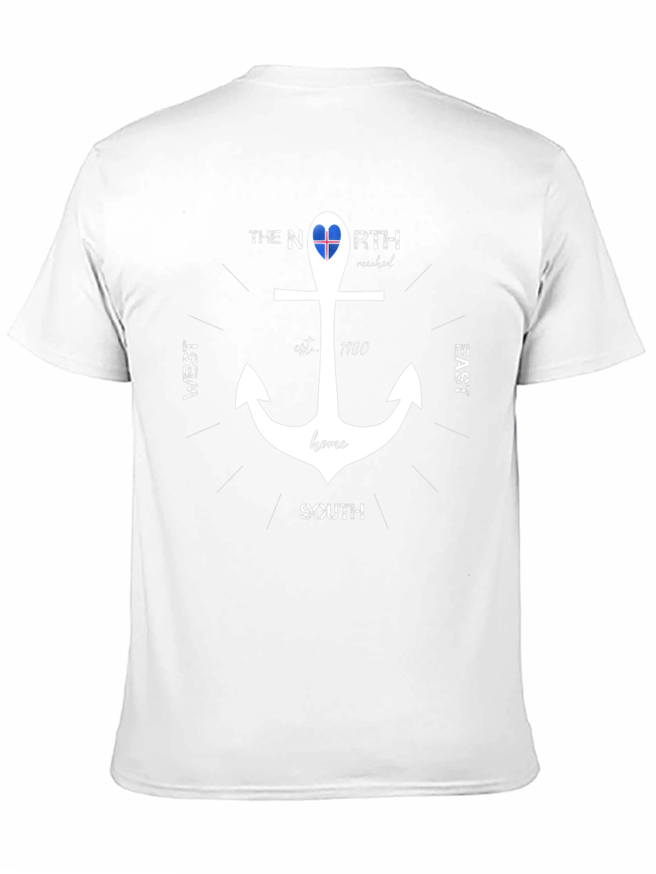 Nautical Anchor T-Shirt - Iceland Edition