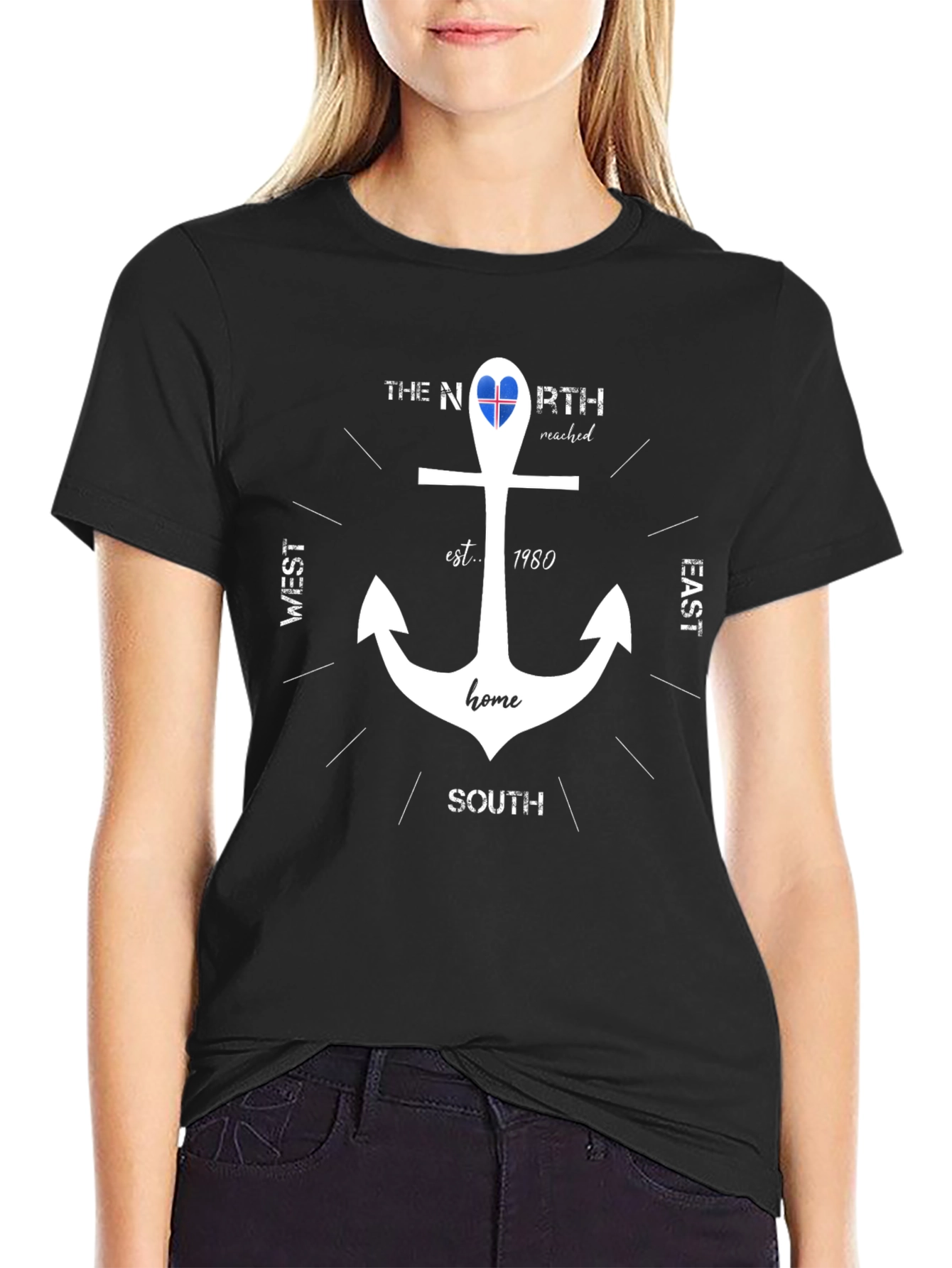 Nautical Anchor T-Shirt - Iceland Edition