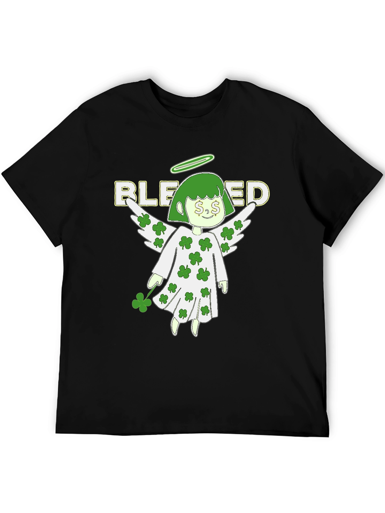 Blessed St. Patricks Day Angel T-Shirt