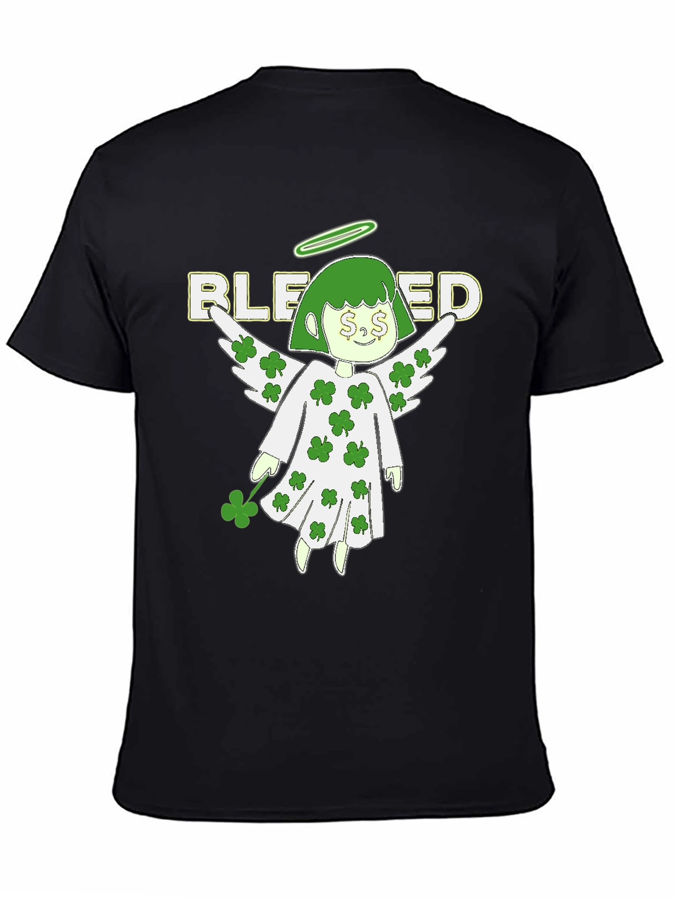 Blessed St. Patricks Day Angel T-Shirt