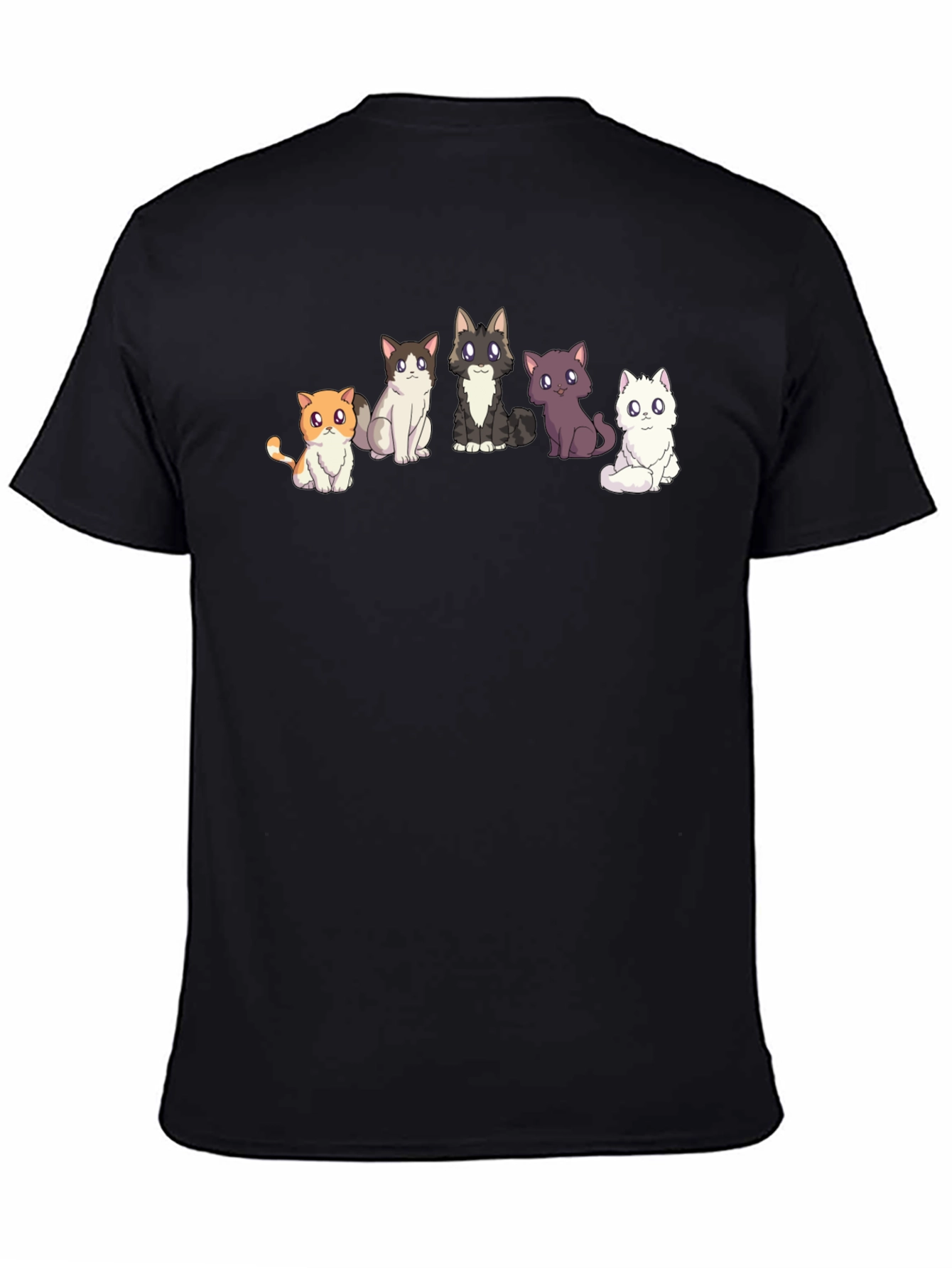 Cute Cartoon Cat T-Shirt