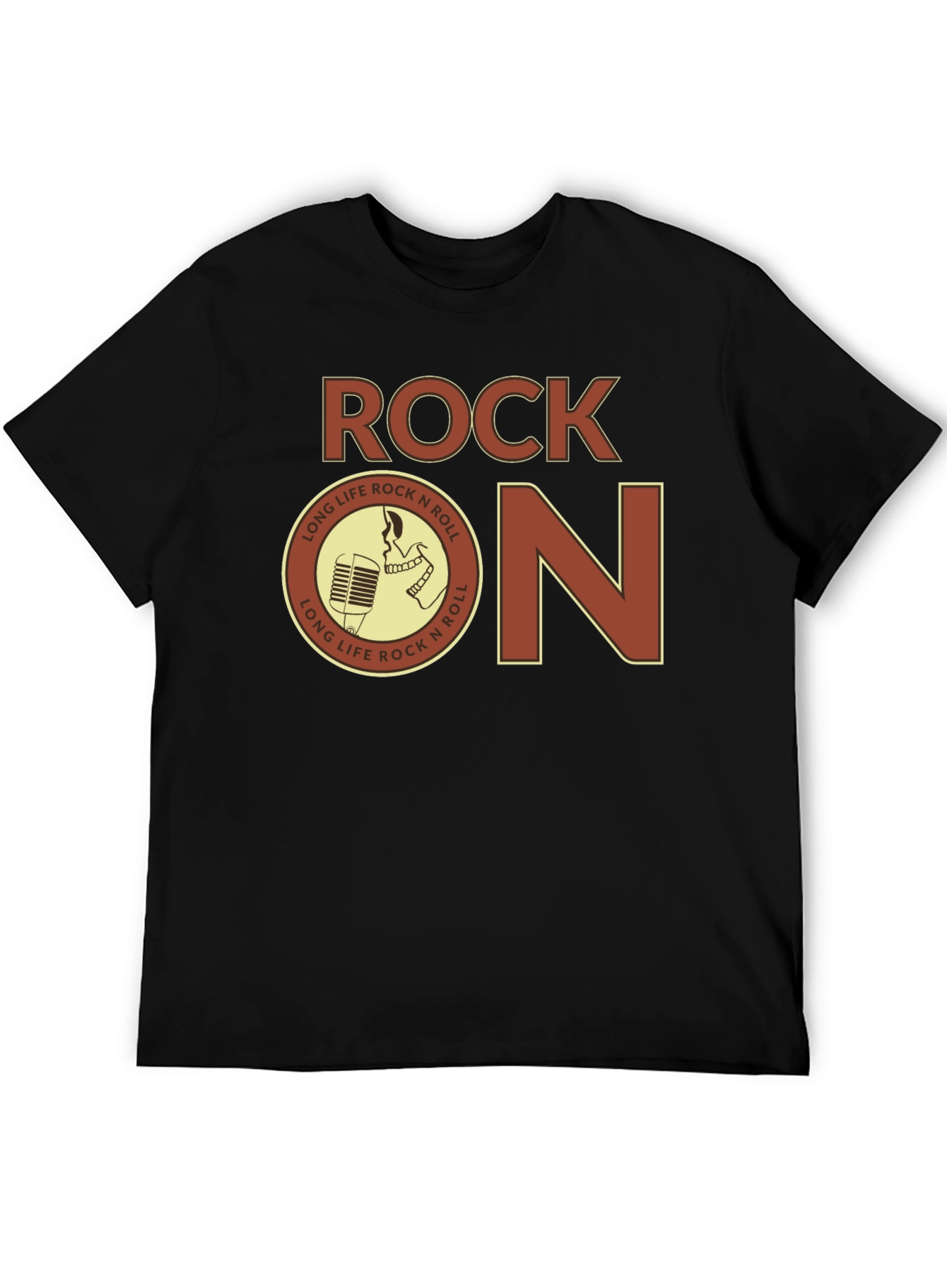 Rock On Graphic T-Shirt - Classic Rock Apparel