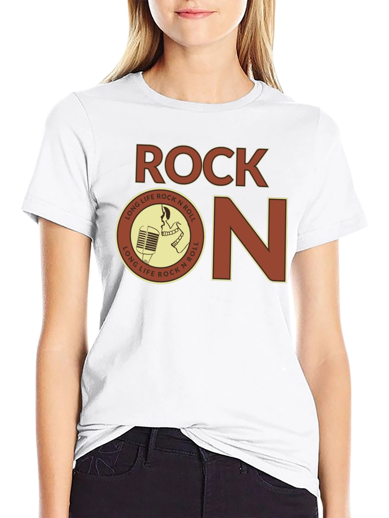 Rock On Graphic T-Shirt - Classic Rock Apparel