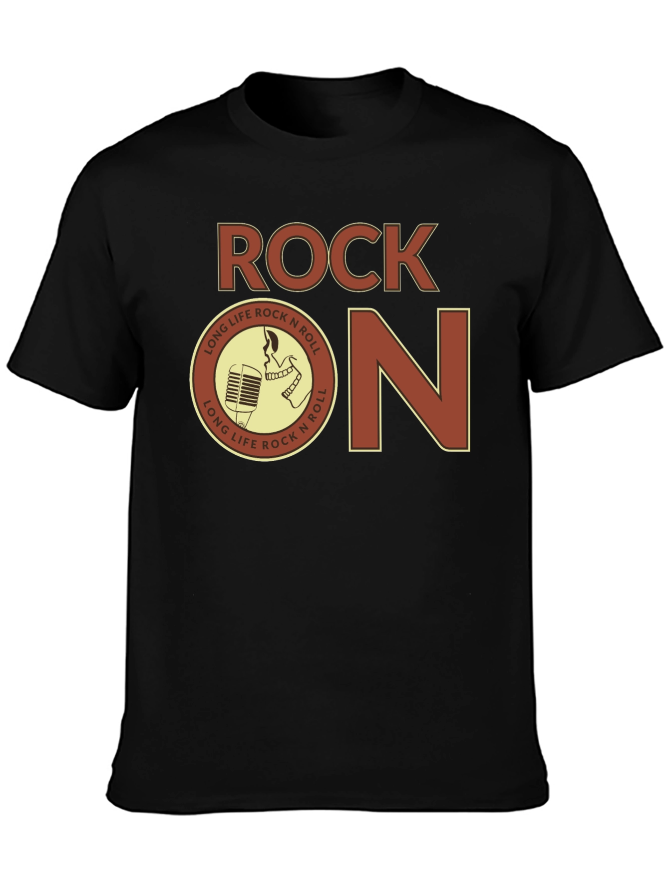 Rock On Graphic T-Shirt - Classic Rock Apparel
