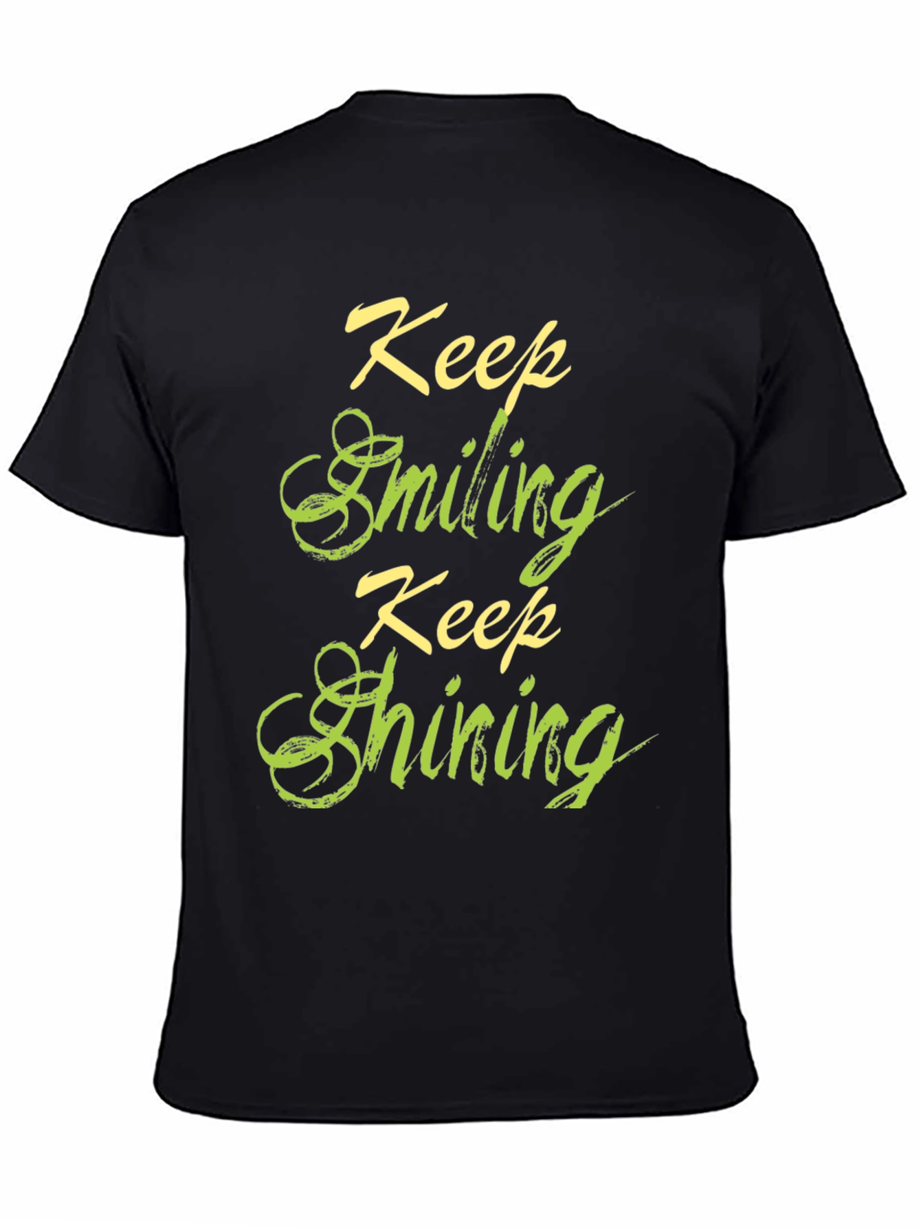Keep Smiling Keep Shining Graphic T-Shirt
